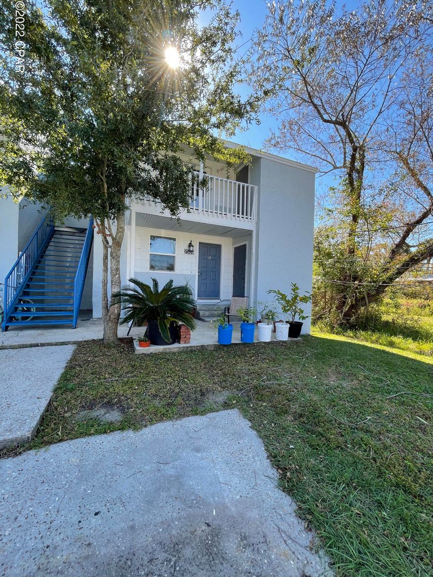 Freshly remodeled 2 bedroom 1 bath upstairs unit near St Andrew's Marina.  Water, sewage, garbage included. Washer & dryer hook-up. To view the property, please submit your application at our website. All applicants, 18 years and older Must fill out an application prior to showing. No application fee due until you decide to move forward with the property- then $35 per person. Once we have received your application we will reach out to schedule a showing.