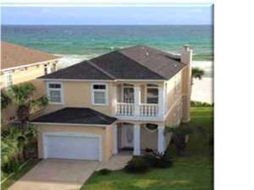 VERY NICE BEACHFRONT HOME! Serenity by the Sea, on 40' of beachfront. Nicely updated and many upgrades. Tile & Carpet floors, granite countertops. Huge Master Suite! Grass on Beach front, great area for future pool. Have your breath taken away stepping onto one of the two verandas that span the entire width of the house facing the Gulf of Mexico. A spacious Master Suite spans the second level across the entire house facing the beach. Watch the Emerald Coast waters from your bed! Gross Rental Income for 2012: $55,750 and 2013: $83,349 (net after commissions $64,386)