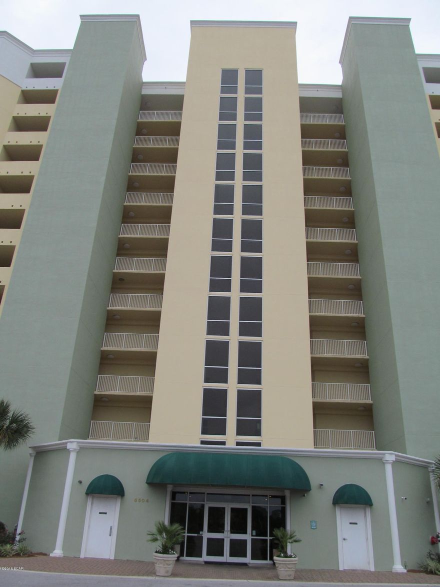 Hibiscus By The Bay - Stunning view of St. Andrew Bay - 2 bedroom, 2 bath luxury condo with all tile floors, split bedroom floor plant, extra storage, marble countertops, water, garbage and basic cable included.    TV's are ''AS IS''