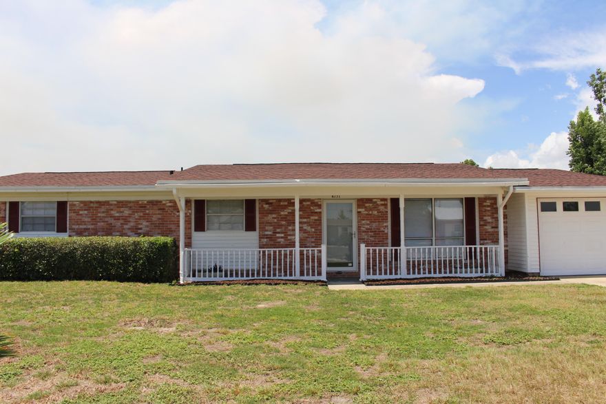 Four bedroom Ranch home with large tiled sunroom, fully fenced rear yard and single car garage. All bedrooms have built in closets except one. Open living/dining area, cute klitchen, large laundry room with washer and dryer connections. Garden shed and plenty of driveway parking. 

Available now. 

Small pets considered.