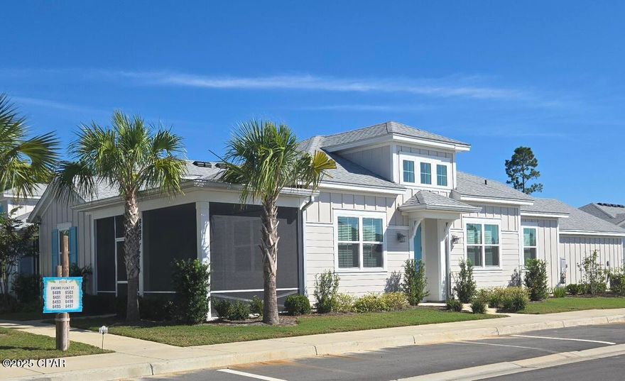 Live the coveted 55+ community of Latitude Margaritaville Watersound right now!  Home available for 6mo+1 day to a year only, AVAILABLE 9/22/25.  Relax on your private screened porch of this gorgeous Aloha Cottage located as an end unit.  Unfurnished and all appliances included (refrigerator, range, dishwasher, microwave, washer and dryer). No yard work required so you'll have lots of time to enjoy all the amazing activities and meet new friends!

RENTAL REQUIREMENTS:
At least 1 tenant MUST be 55+
LONG-TERM (over 6mo to 1yr) 
SMOKING is not permitted in any home or lanai/porch
BACKGROUND CHECK (credit, criminal, eviction) required & paid for by each tenant
Pets-owner discretion
$$ Due upon lease signing: Security Deposit $$ Due at Lease Start:  1st mo + last mo+ cleaning fee + pet fee due at move-in
COMMUNITY ACCESS - tenants purchase all gate & amenity access credentials through HOA (transponders & passports).  Tenants have full use of all amenities just as a homeowner has.