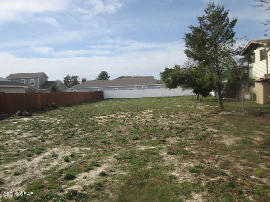 This cleared and groomed lot is approximately 60' wide and 154' deep. It is between Front Beach and Back Beach Roads. The Gulf of Mexico, Pier Park and two fishing piers are nearby. Lantana Street features a nearby Hampton Inn and new stores on Hwy 98. Located in the City of Panama City Beach, the lot has access to utilities, water & sewer. The Ocean Mist 25-home gated community is located behind the lot.