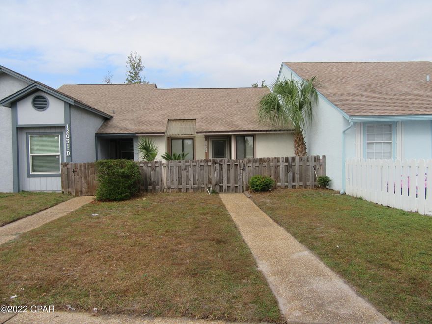 Located in the much desired community of Sandy Creek, outskirts of Callaway. This very attractive 2 bedroom 1 bath townhome is a nice country drive to the Worlds Most Beautiful Beaches and Military Installations. Improvements include but not limited to carpet and tile throughout, appliances, living area is a very large open concept with vaulted ceilings. Spacious fenced in back yard. All property sizes and ages are approximate, please measure and/or verify if important. School assignments are subject to change, please check with Bay County for most accurate information. Deposit is the same as the rent. Pets allowed with owner approval and a $300.00 NON-REFUNDABLE pet fee applies per pet. Breed restrictions apply.