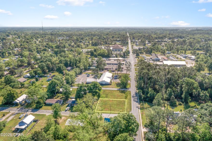 Prime corner lot opportunity in the city limits of Chipley! This parcel offers excellent road frontage on two sides, making it a great option for a homesite with flexible layout possibilities. The property is already cleared, giving you a head start on your plans and allowing you to immediately envision your future build. Conveniently located just a short drive to schools, shopping, and local dining, you'll enjoy the ease of in-town living while still having space to make it your own. Whether you're looking to build now or invest for later, this property is a solid choice with great visibility and accessibility.