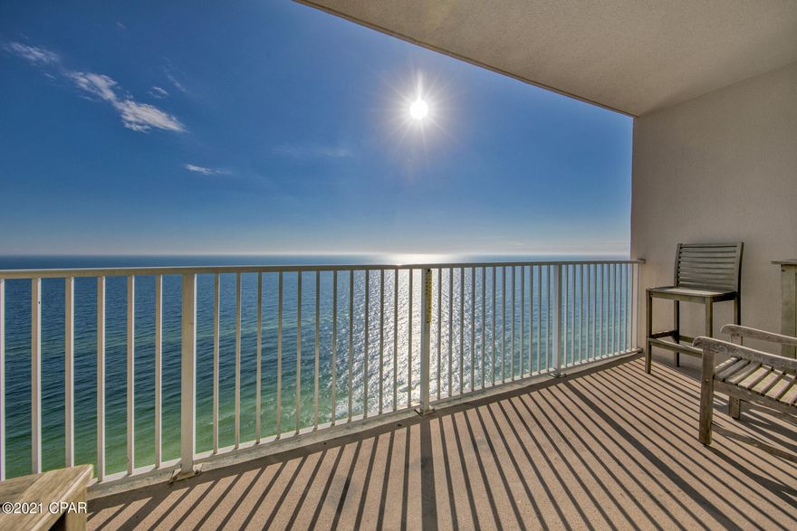 UNDER CONTRACT - SELLER ACCEPTING BACK-UP OFFERS.  Incredible opportunity to own a one-of-a-kind gulf front condo on the desirable west end of Panama City Beach!  Modified to include a separate and private bonus room for sleeping or just lounging, bringing the sleeping capacity to EIGHT!  Completely furnished and fully equipped, ready for you to enjoy as a second home or investment property.   Featuring coastal décor and furnishings, tile throughout, granite countertops, a breakfast bar and upgraded lighting.

Tidewater amenities include two gulf front pools, an on-site café and bar, fitness center, theater, arcade, indoor pool, parking garage with walk over and within a short walk of Pier Park.  

*Hot water heater replaced 2021, fridge replaced 2019 & new drapes. All information deemed reliable although should be verified by Buyer(s)