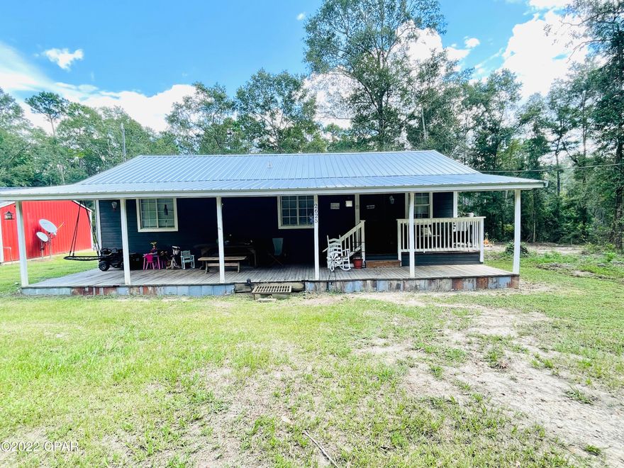 ''Under Contract,taking backups''

Nice home on 3.5 acres! 3 BR 2 BA. Country style home that has been remodeled in 2022.. 24x36 Pole Barn with enclosed bay with electricity that could be great for a small apartment. RV hookup and two septic tanks. 

Schedule your appointment to see this home today.
