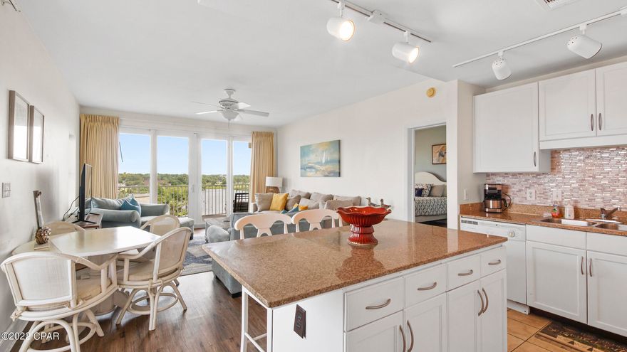 What are you waiting for? You Must See This Three Bedroom with Bunkroom End Unit features beautiful renovations last May with New Washer/Dryer, wrap around balcony and has earned $66k in Gross Rental Income. You have to see the view! Convenient Beach Access, 5 Unique Pools, 2 Hot Tubs, Pickle Ball Court, Gulf View Fitness Center, Event Center, Covered Garage Parking with a walkover to your floor. The Nightly Vegas Style Fountain & Light Show and Market Shops or Restaurants Along The 52,000 Square Feet Of Lakefront Boardwalk. This is a fully Turnkey Vacation Rental Income Generator ready for you to take over. Showings only during Turnover Dates. Make an offer!