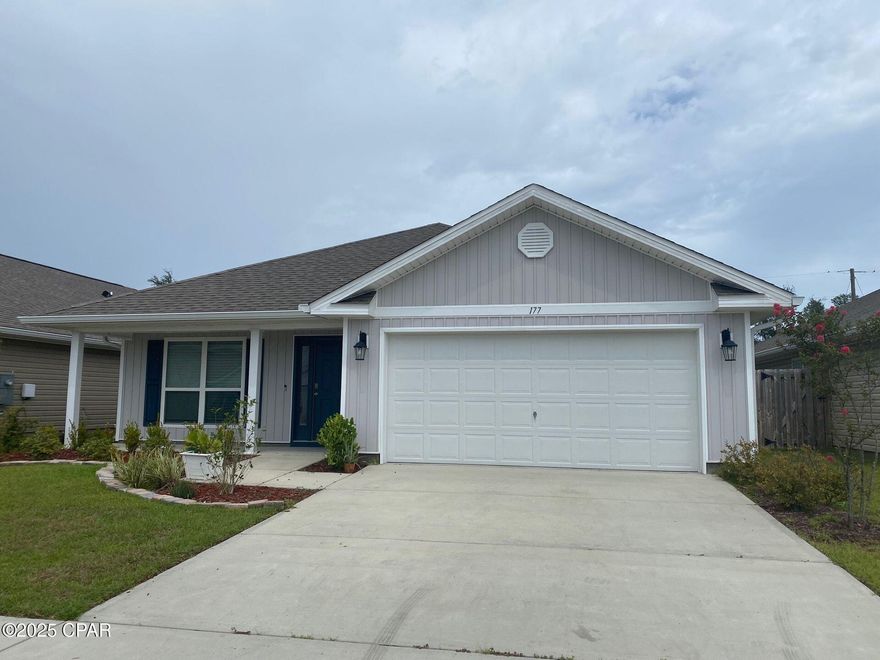 Spacious 3 bed/2 bath home in the Bridge Harbor sub-division near Tyndall AFB. Master bedroom has a large walk-in closet and private ensuite. Custom kitchen island provides even more counter and storage space! Covered patio leads to a fully fenced yard - perfect for enjoying Florida's weather, plus you will have access to the community pool. Close to Tyndall AFB, shopping and dining, this home is a must see!

*1/2 Off Security Deposit for Active-Duty Military!*

*Pest Control Included!*

*ALL pets are subject to owner approval & non-refundable fees.*
