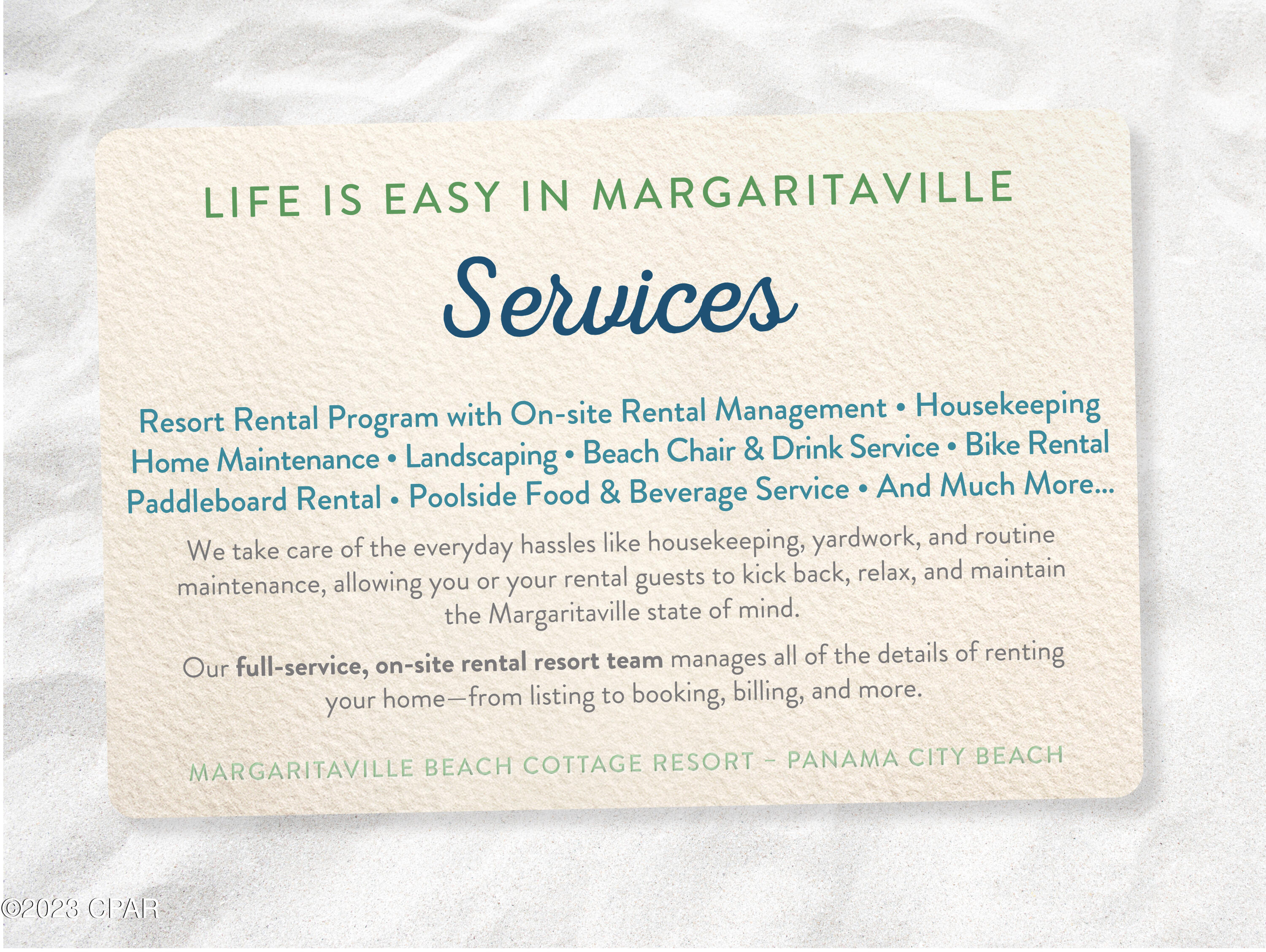 Margaritaville Cottages - Residential