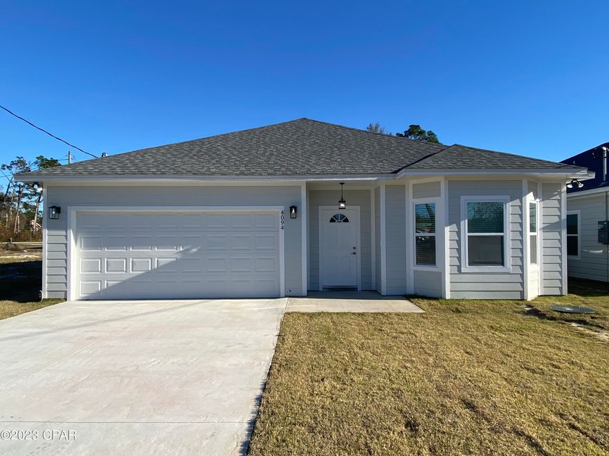 BRAND NEW CONSTRUCTION IN LYNN HAVEN! 3bd, 2.5ba 1,900sqft. LVP flooring, tray ceilings, recessed lighting, granite counters, shaker cabinets, stainless appliances. Pantry, W/D hookup. His & Hers closets in Mbath, soaker tub and separate tiled shower. 2 car garage. Fenced back yard. Small dog ok, sorry no cats. MUST SEE!