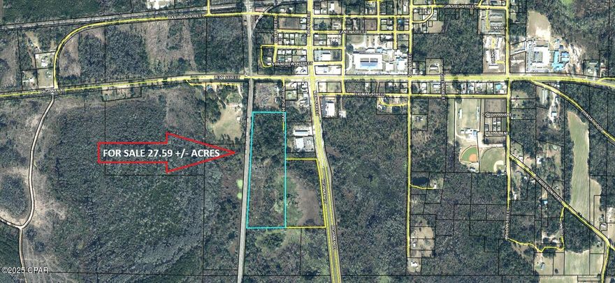27.59 +/-Acres with apprx 900 front feet on Hwy 231 and about 1540 front feet on the Bayline Rail Road. Could be developed in numerous ways.
Jackson County Economic Developemnt team would love to talk to you!