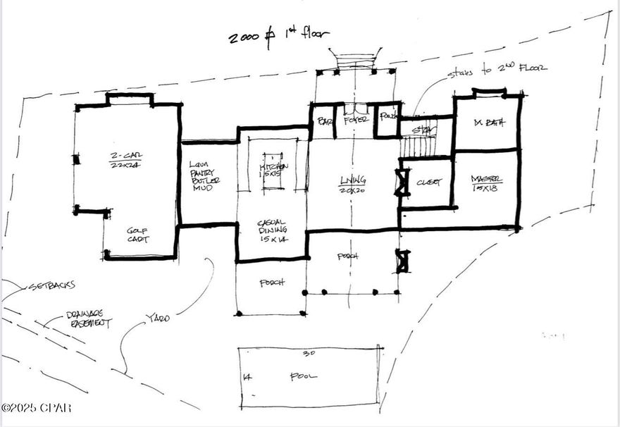 Located within the esteemed Wild Heron neighborhood, a new homesite has recently become available. This prime location, situated along Sharks Tooth Trail, presents an ideal opportunity for the construction of a residence featuring a distinctive circular driveway on this corner lot. It is easy to envision a dream home emerging within this setting, complete with inviting outdoor spaces for relaxation and entertainment. The Wild Heron neighborhood is distinguished by its exceptional amenities, including a beautifully designed swimming pool, scenic walking trails, and a thoughtfully integrated golf course. These features facilitate an engaging community where residents can partake in social events and cultivate lasting relationships.