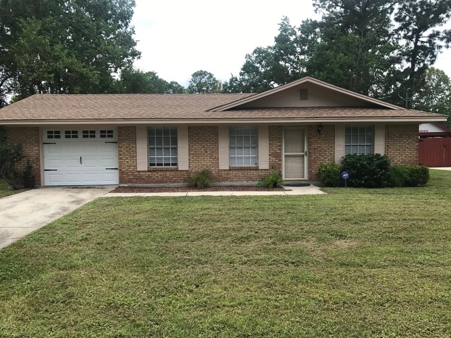 Great location, quiet area of Callaway in Forest Shores Subdivision. Newly remodeled home just a short distance to Tyndall Air Force Base. Home has been extensively updated including new tile in kitchen and bathrooms, new kitchen cabinets, new granite counter-tops, like new refrigerator, new dishwasher, brand new glass top stove, newly painted interior and new roof. Half of the garage was closed in to form a bonus room and laundry room. Half off of the security deposit for active military. Dogs only.  No cats.



All measurements are approximate.