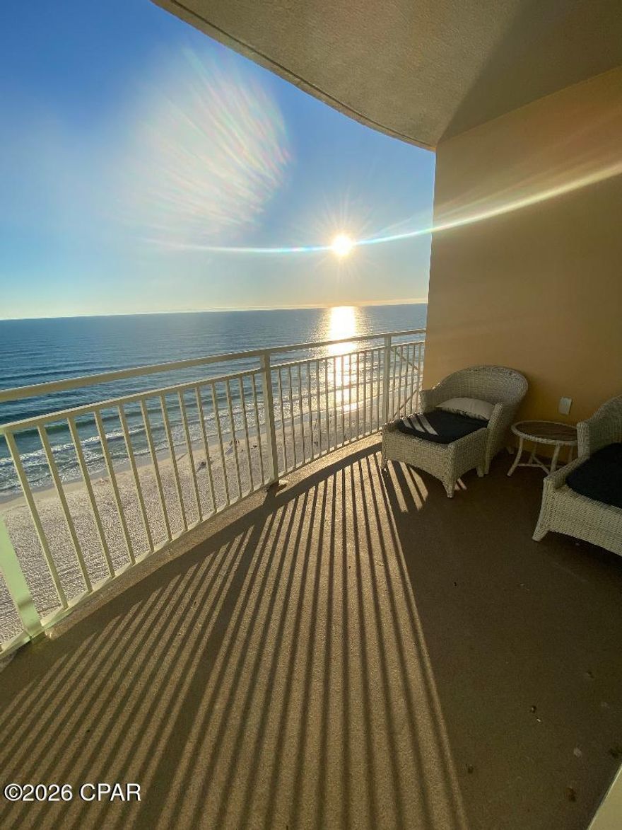 Welcome to Aqua 1004, where when you enter you are greeted by breathtaking, unobstructed Gulf views. This beautifully appointed 2-bedroom, 2-bathroom condo with a bunk area comfortably sleeps 8 -- offering the functionality of a 3-bedroom condo with the value of a 2-bedroom.  Interior highlights include an expansive living area with 9-foot ceilings, a stunning floor-to-ceiling Gulf view, porcelain tile flooring throughout, stainless steel appliances and granite countertops in a well-equipped kitchen, and a full-sized washer and dryer tucked away for convenience.  Both the Primary Suite and Guest Bedroom feature king-sized beds for ultimate comfort. The ensuite primary bath offers a separate walk-in shower, luxurious garden tub, and a double vanity with granite countertop.  The hallway bunk area is thoughtfully tucked away from the main living spaces, creating privacy and functionality for guests or families.

Located in one of the most sought-after Gulf-front buildings in Panama City Beach, Aqua offers the following exceptional amenities: two heated pools, hot tub, fully equipped fitness center, steam room & showers, seasonal onsite dining at Paparazzi Deli, and is yards from Pier Park and Topgolf.  Owner pets are allowed.  Whether you're searching for a strong vacation rental investment or your own private beachfront retreat, Aqua 1004 delivers luxury, location, and lifestyle.

Schedule your private showing today.  Gulf-front opportunities like this don't last long!