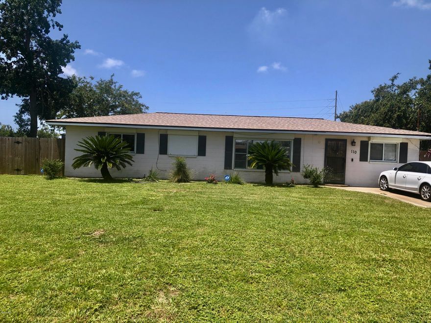 CURRENTLY UNDER CONTRACT, SELLERS TAKING BACKUP OFFERS! Great Florida Cottage starter home, close to Tyndall AFB and on a quiet street in Callaway.  This home has a fantastic backyard, with above ground pool, kids gym set, Cedar Pergola, a Greenhouse and 2 storage buildings. This home has 3 bedrooms, 2 bathrooms, there's also a small room that could be used as a 4th bedroom, playroom or office. There's a oversized formal Dining Room with sliding barn doors or use this space for an additional Living room or family room. Large inside laundry room with additional storage, This home has a nest thermostat, ring door bell, hurricane shutters on the windows and a nice screened back porch. Roof was installed in 2018, AC and Water heater 5 yrs old. If sizes are important please verify.Call today