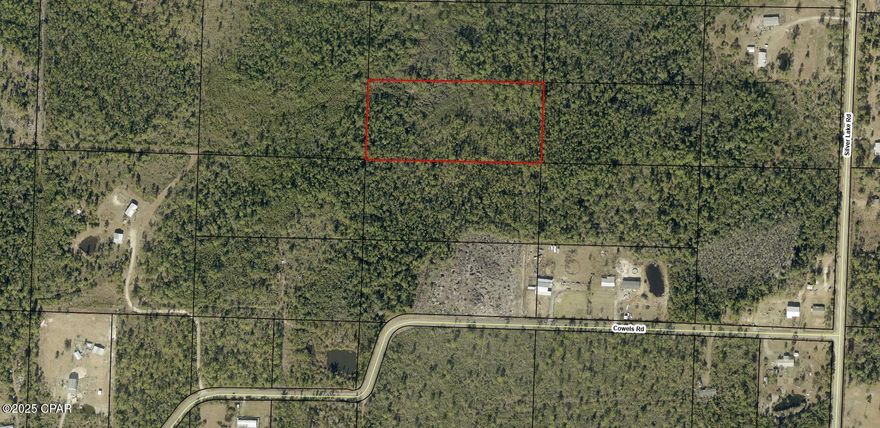 5 Acre unimproved lot between Cowels Rd and Silver Lake Rd.