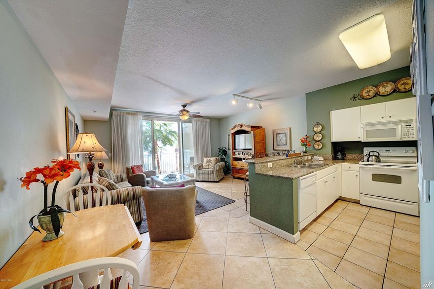 INCLUDES PREMIUM PARKING SPACE LOCATED STEPS FROM YOUR #304 CONDO.   OVER $39,585.41 IN RENTAL INCOME IN 2019.

ALSO, THE FITNESS CENTER IS LOCATED STEPS FROM #304 CONDO!

Perfect location, highly sought-after third floor condo.

Tons of upgrades:  new dishwasher, new hot water heater (10 year warranty, and just purchased in 2020), new washer/dryer, new refrigerator, and new sofa sleeper and chairs.  You have to see this condo to believe the custom finishes, tile floors, granite counter tops, and premium furnishings.  The 3rd floor condos are the most desired at the Shores of Panama because of the unencumbered views of the pool and Gulf. You will also enjoy the private balcony full of sunshine, warm breezes and beach views. This unit can be a great primary residence, vacation home, or investment property. Shores of Panama is great for investors looking to maximize rental income.
Shores of Panama, is a 23 story Tuscany style condominium of gulf front luxury accommodations offering unparalleled amenities including almost 500' of Gulf frontage, 13,966 sq. ft. million dollar Gulfside, zero entry lagoon-style gulf side pool, Gulf side hot tub, Large heated indoor pool & hot tub, Covered on-site parking deck, Health center with fitness equipment, sauna, full service spa and steam room, Two tiki bars serving lunch and dinner, Beach activities and rental services, Free high-speed internet access, and more, surrounded by beautiful exterior details. The Shores of Panama is an excellent location on the beach next to Pineapple Willy's and is within walking distance of other restaurants and entertainment. Like thousands of visitors each year, your family will LOVE Shores of Panama!