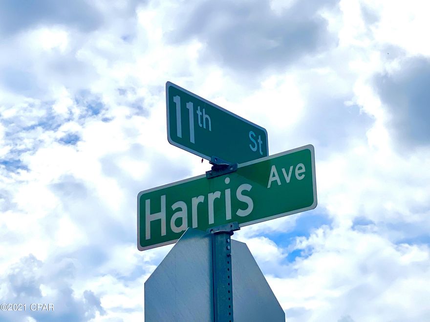 UNDER CONTRACT - TAKING BACK UPS. High visibility corner lot with 70 feet of frontage on 11th Street and 340 feet on Harris ave. Totaling over 1.2 acres this parcel boasts a central location offering many possibilities for future development, residential or commercial. Close to downtown Panama City, shopping, restaurants, and schools. Property is in mixed use-two zoning, with endless possibilities for allowable uses, including single family detached dwellings, storage building, bed and breakfast, attached dwellings up to four units, neighborhood scale commercial uses, retail business etc.