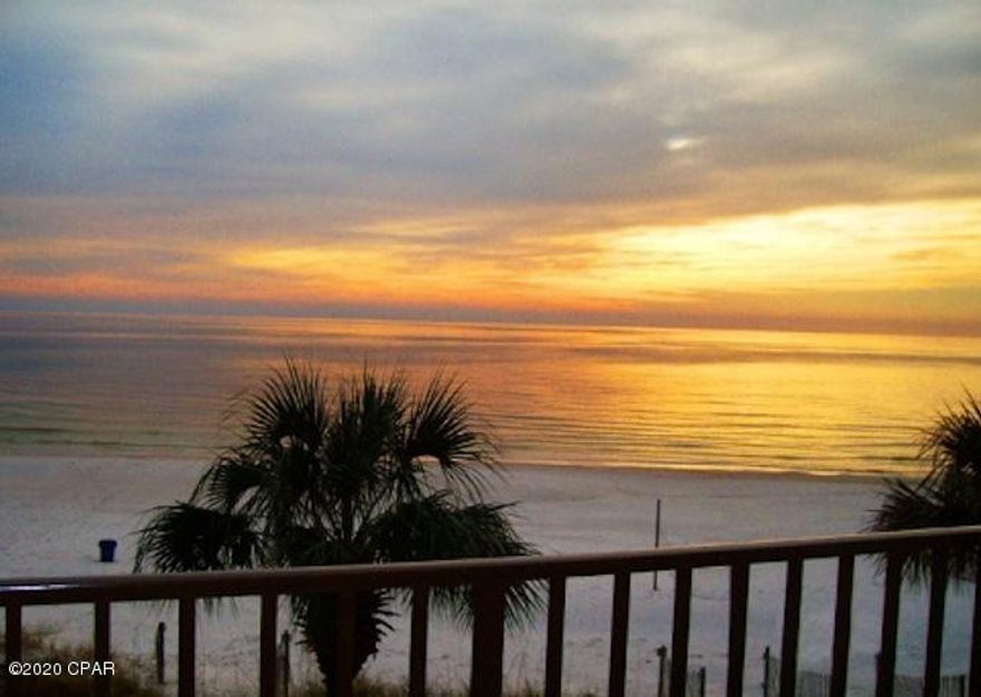 'CURRENTLY UNDER CONTRACT, SELLER ACCEPTING BACKUP OFFERS'

There is no better place to live or vacation than at THE COMMODORE!  The absolute best location in all of Panama City Beach, Florida. This home will bring you luxury and serenity at the eastern most location in the 26 miles of white sandy beaches. Almost right next to the beautiful and spacious St. Andrews State Park and fishing pier, you will have miles of ''uncrowded'' beaches to venture out and experience in your own personal and private way. Too many amenities to mention as well as the ton of restaurants and shopping within walking distance from your dream spot. Don't miss this opportunity to be a part of the Commodore and OWN a 3/3 with a lock out and balcony you could actually live on.
