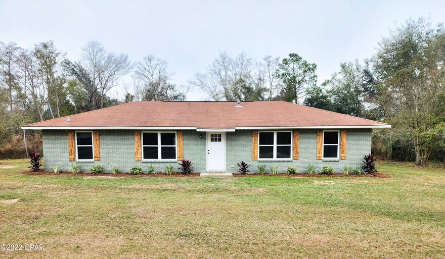 This newly renovated home is ready to move in.  You will love the fresh look, modern updates, and open floorplan.  This home has been touched in every way possible, from new paint, updated cabinets, granite countertops, stainless steel appliances, and LVP flooring throughout.  There are no comparable homes in this price range that have been fully renovated.  Call your favorite Realtor to schedule a showing.   USDA, FHA, and VA financing compatible.