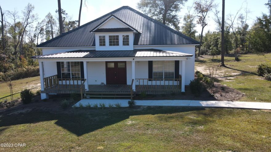 Looking for a new home in the desired Indian Springs neighborhood? Look no further than this charming country home settled on a private drive with 1.4 acres. This beautiful home meets all the markers of comfort and convenience. Walk into 18' cathedral ceilings and notice the unique touches this home has to offer. Beautiful hardwood floors throughout the large open family room, 2 spacious guest bedrooms, and large master. Huge master bath complete with soaking tub, double vanity and separate shower. Enjoy cooking and dining in your kitchen while entertaining guests on the large deck out back. There is a detached 2 car carport, storage building with electric, and plenty of land to put a garden or pool. Call TODAY for your private showing!