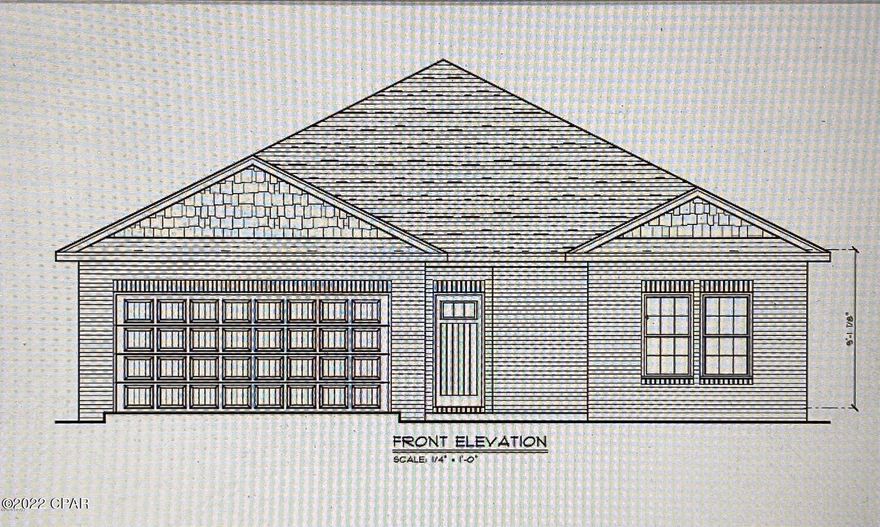 Lovely new construction brick home just footsteps away from Callaway Bayou! This 3 bedroom, 2 bath home is close to TAFB, shopping, restaurants and schools! Lots of upgrades including vinyl wood plank flooring, crown, stainless steel appliances, solid wood cabinets, solid surface countertops in kitchen and baths. The open floor plan offers a kitchen and dining combo just off of the family room. The master suite includes a soaking tub, separate shower and a large walk-in closet. The split bedroom floor plan also offers two additional bedrooms with a full bath. Nice size laundry room, 2 car garage, covered back patio, large back yard, sprinkler system and much more! Don't miss out on this one!! Approximately 3 months from completion.