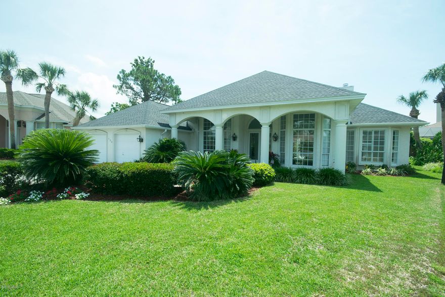 Exquisite custom Mediterranean home on private cul-de-sac in beautiful Palm Bay!  Pillard foyer opens to dramatic 20 foot ceilings. Marbled flooring throughout common areas.  Fireplace surrounded by lighted built-ins. High ceilings continue into open kitchen with a dramatic U-shaped marble breakfast bar overlooking pool! Master bedroom has ensuite bathroom, French doors leading to pool area.  2 walk-in closets. Master bath has marbled shower, jacuzzi tub and flooring with beautiful hanging chandelier.  Home is a split plan with 2 other large bedrooms with a large jack-n-jill bathroom & another 1/2 bath.  Home has 4 large bay windows adding lots of light. Home is immaculate and move-in ready!  Call agent for more details. Agent has ownership. 2 hr notice & only pre-qualified buyers please.