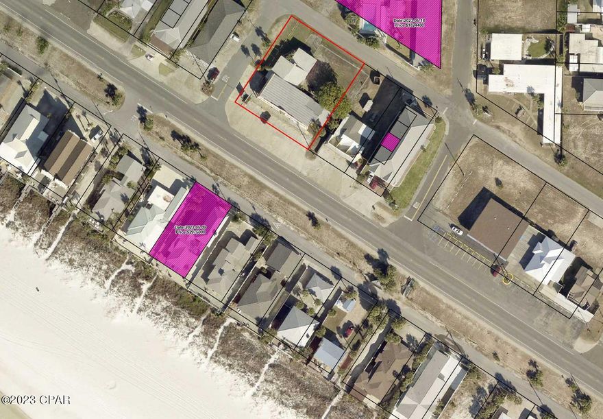 Rare Commercial Gem in the heart of the beach corridor, surrounded by residential. This property is located on a busy corner and is surrounded by streets on three sides. The property is zoned CH in the City of Panama City Beach. This is located across the street from the gulf and presents many opportunities. 

The sale is a part of several retail locations in high traffic parts of the beach. Please inquire is interested in multiple properties. The seller will finance pending buyer qualifications.