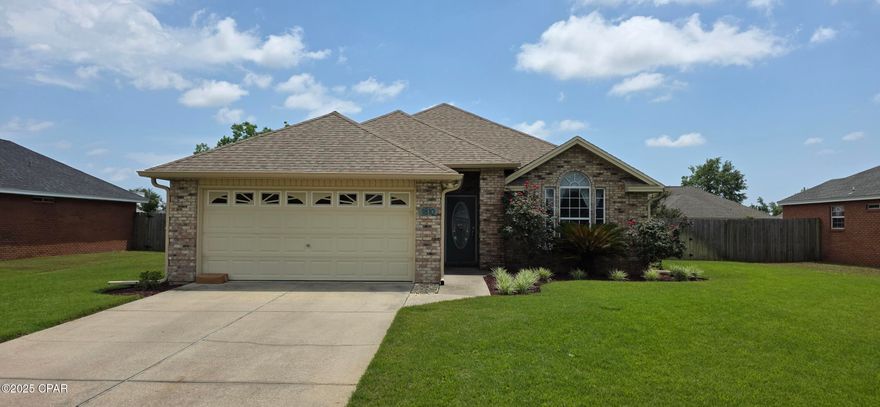 Welcome to 1810 Bowman Lane, a well-maintained 3-bedroom, 2-bathroom single-family home offering 1,425 square feet of comfortable living space. Built in 2001, this residence combines classic design with thoughtful updates to enhance your lifestyle.

The open-concept floor plan provides a seamless flow between the living, dining, and kitchen areas, creating an inviting atmosphere for both daily living and entertaining.

Step outside to discover a screened-in porch, perfect for enjoying Florida's pleasant weather without the nuisance of insects. Beyond the porch, a large paver patio offers an ideal space for relaxation, outdoor dining, or hosting gatherings.

The home is equipped with contemporary fixtures and finishes, ensuring a comfortable and stylish living environment, with a touch of smart home features.

Situated in Lynn Haven, this property offers convenient access to local schools, parks, shopping centers, and dining options, making daily errands and leisure activities easily accessible.

This home presents a unique opportunity to enjoy both indoor comfort and enhanced outdoor living. Don't miss the chance to make 1810 Bowman Lane your new residence.