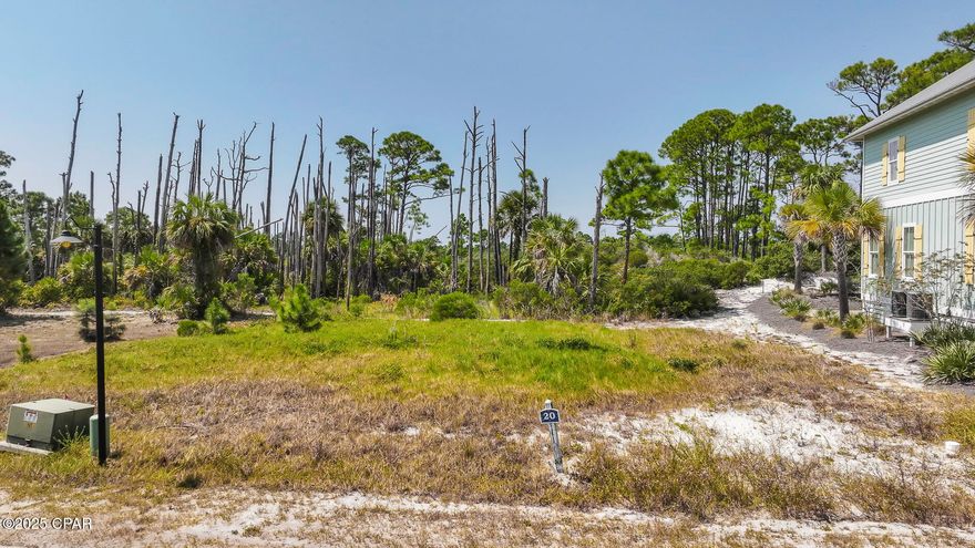 BRING ALL COASTAL VISIONS!! Premier home site located at 251 Cord Grass Way in Jubilation—a private, gated community tucked away in the serene southern section of Cape San Blas. Celebrated for its wide, uncrowded beaches and peaceful charm, Jubilation sets the stage for your perfect coastal retreat. Picture mornings filled with the gentle sound of waves and fresh Gulf breezes drifting through your future beach home. Spend the day exploring the scenic miles-long bike trail, lounging in the sun, or immersing yourself in the relaxed lifestyle that makes Cape San Blas so special. From paddleboarding and kayaking to sunset strolls with your toes in the sand, endless adventures are waiting just steps from your door. Residents enjoy access to a beautifully appointed clubhouse and sparkling community pool, reserved exclusively for owners. Take a quick golf cart ride to the pet-friendly Gulf beaches, where golden skies at sunset create unforgettable evenings. Whether you're dreaming of a weekend escape or a forever coastal home, this is your opportunity to design the beach lifestyle you've always wanted. And with Port St. Joe only a short drive away, you'll have boutique shopping, fresh seafood dining, and a warm, welcoming community close at hand. Call today to schedule your private tour & LIVE THE BEACH LIFE in Jubilation—where every day feels like a vacation.