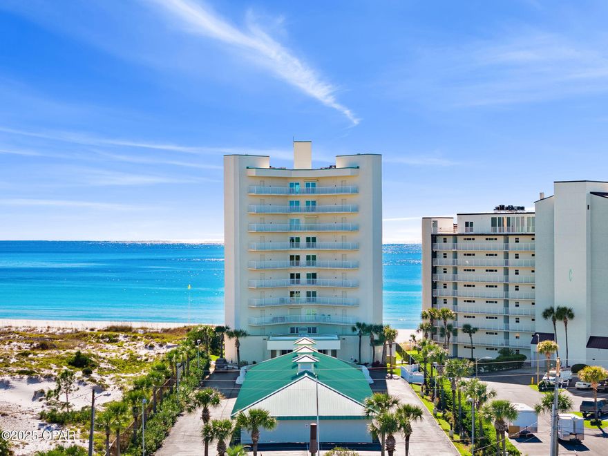 Experience the best of coastal living at Park Place, a highly sought-after ground-floor residence perfectly positioned along the quiet, eastern end of Panama City Beach. This property offers exceptional convenience with direct, walk-out access—no elevators—a true advantage for beachgoers and owners seeking effortless living.

Located adjacent to St. Andrews State Park, one of Florida's premier natural preserves, the condo enjoys a setting known for pristine beaches, emerald waters, wildlife viewing, and some of the area's finest outdoor activities. Whether you enjoy kayaking, fishing, paddleboarding, or simply relaxing on uncrowded coastline, this location delivers an unmatched lifestyle.

Inside offers a comfortable layout ideal for full-time living or a vacation home. Step outside your back door and you're moments from the sand, the gulf, and the best of the east end's scenic shoreline.

This east facing condominium combines a rare ground-floor position with one of Panama City Beach's most desirable locations—offering owners convenience, natural beauty, and strong long-term value.