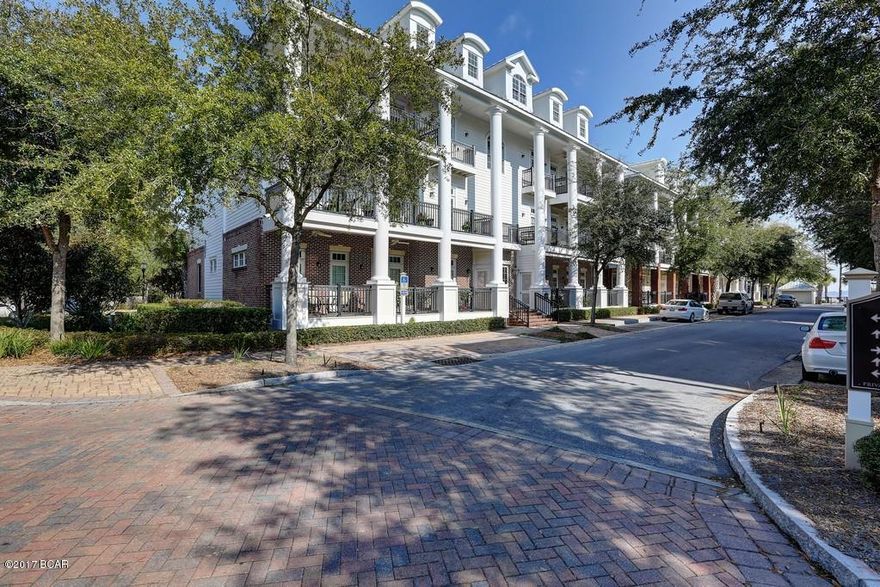 PANAMA CITY BEACH-WATERVIEW-GATED COMMUNITY 3 BED-2.5 BATHS-Waterhaven is one of the premier communities directly on and with views of St. Andrews Bay. See the greatest non-rental community on P C Beach. Long dock with Marina, & boat slips for sale. All residences have Viking stoves, Bosch DW, Sub Zero refrigerators, wet bar with separate ice makers & wine chillers. Top of the line in everything; crown molding, 10 ft. ceilings, extensive base boards,real hardwood floors & beautiful cobered decks.