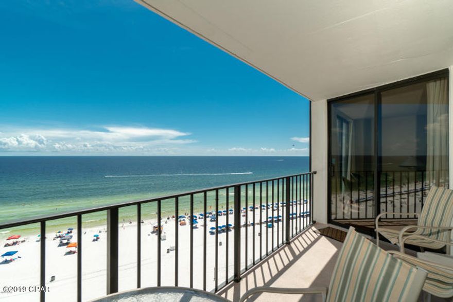 Master Br, and living room overlook the Gulf of Mexico in this beautiful 2BR/2BA Condo. with unparalleled views! Spacious master bedroom with floor to ceiling windows for an extremely incredible view!  Tiled living area and Master BR. Edgewater has it all: Golf, tennis state-of-the-art workout facility 11 pools, 4 hot tubs, jet skis, game rooms, restaurants, AC power saver when doors left​​‌​​​​‌​‌​​​​‌​​‌​​​​‌‌ open.
