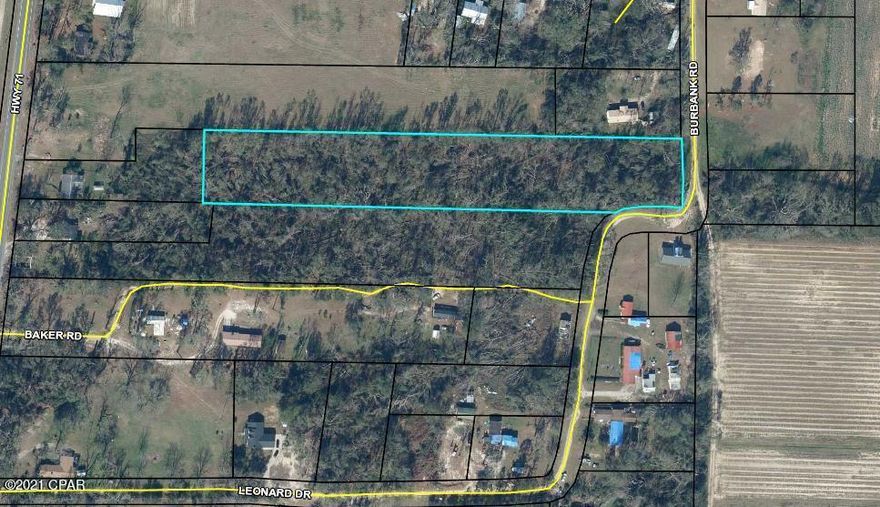 4.07 acres located down a private road.  Seller is motivated and will look at all offers.