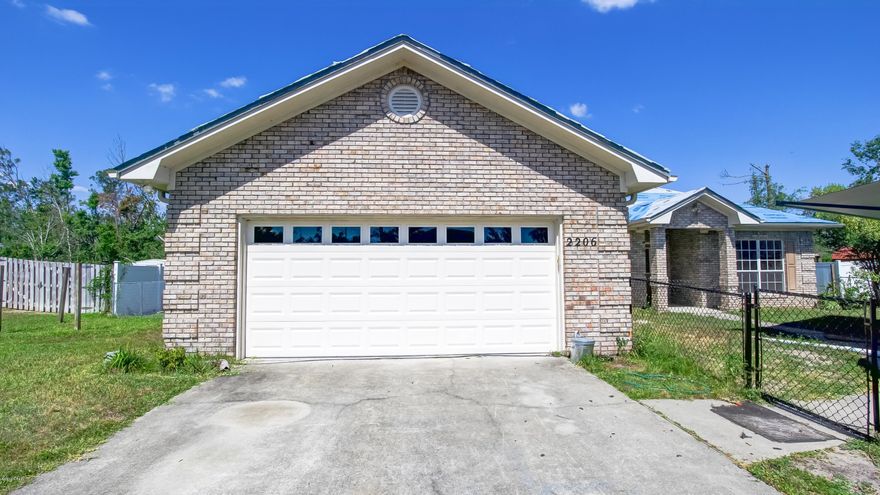 PRIME POTENTIAL in LYNN HAVEN! 3 bd/2 bth ALL BRICK home located in the established neighborhood of MOWAT HIGHLANDS. This home sits on a large lot, has been fully mitigated/partially gutted and is ready for its next owner to make it their own! Take advantage of the full potential with features such as dedicated formal dining room, living room with optional fireplace, split bedroom floor plan & master suite with separate garden tub & shower. Large back yard...don't miss out on this opportunity...CALL TODAY! All info/sizes/measurements are approximate; please verify if important.