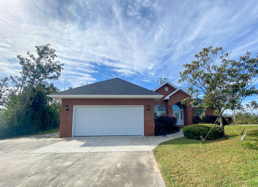 BACK ON MARKET DUE TO NO FAULT OF THE SELLER!! Inspection has already been completed and seller has repaired the major items.** BE SURE TO CHECK OUT THE 3D MATTERPORT TOUR ** Bring your boats or RV to this 4 bedroom, 2.5 bathroom, all brick home with a BRAND NEW A/C and NEW ROOF located only one block from Deerpoint Lake and less than half of a mile from Highpoint Park - a public boat ramp with dock, pavilion, playground and restrooms. This home has an oversized garage, a ton of extra driveway space, and sits on a huge cul-de-sac lot in a community with no HOA restrictions. The large eat-in kitchen features gorgeous custom cabinets, granite countertops, a breakfast bar, and a complete stainless steel appliance package including a French door refrigerator with a bottom drawer freezer.  The master bedroom is spacious and has an ensuite with dual vanities, a garden tub with tiled surround, a separate shower, and a large walk-in closet. The oversized laundry room has a folding table with cabinets, a deep utility sink, extra shelving and a stackable washer and dryer. Other features worth noting include recessed lighting, crown molding, low maintenance hard surface flooring, a split bedroom floor plan and an oversized family room with built-ins and surround sound.