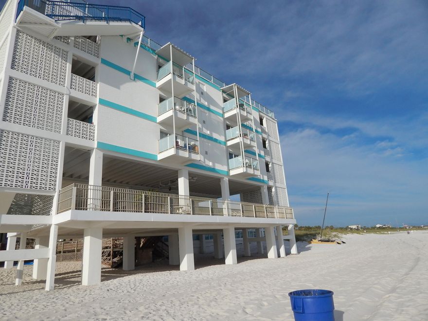 Back on the market.Come see the New Fontainbleau. With many renovations completed, this unit with a PRIVATE BALCONY is one of only 6 in the building. They don't come up for sale too often and while priced at just $79,900, you'll have a million dollar view!  Perfect getaway for the weekend or vacation rental.  HOA fees include all utilities....including Electric! Indoor heated pool makes it enjoyable to use on the hottest of days or the coolest winter days.  This property has a covered and open sun deck, spacious grounds, convenient location....Call for showing appointment & get ready to enjoy time on The World's Most Beautiful Beaches!  Call for your private showing before it's gone.