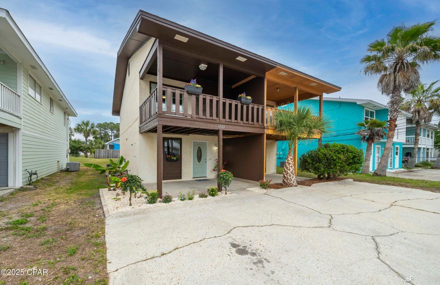 CURRENTLY UNDER CONTRACT, SELLER WILL ACCEPT BACKUP OFFERS.  Turnkey Investment Opportunity in Panama City Beach - Just Blocks from the Gulf!
Welcome to 6322 Pinetree Ave Unit A, a fully functional 2-bedroom, 1 and a half-bath townhome nestled in the heart of Holiday Beach. With 1,024 square feet of cooled living space and a prime location south of Grand Lagoon, this property offers the perfect blend of affordability, convenience, and rental potential. 

🏖 Investor Highlights: 

No HOA fees - maximize your ROI with fewer overhead costs 

Short-term rental friendly area with strong seasonal demand 

Sleeps 4-6 comfortably 

Recent price reduction opens the door for value-driven acquisition 

Proximity to beaches, dining, and attractions makes this a guest magnet 

Low-maintenance layout ideal for turnover efficiency and remote management 

Whether you're expanding your portfolio or entering the vacation rental market, this unit offers the flexibility and location savvy investors crave. With Panama City Beach's rental market continuing to thrive, 6322 Pinetree Ave A is your chance to own a slice of Florida's most sought-after coastline without breaking the bank.