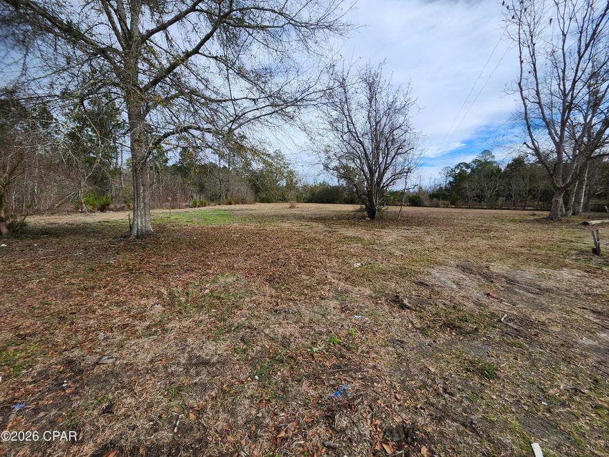 Partially cleared 4 acres. Property previously had a burnt down home which was demolished. Well on property, condition unknown. Property also features a shed/barn. Convenient to historic downtown Chipley. All info, measurements, dimensions, etc are approximate and buyer is to verify any pertinent information. This property is eligible under the Freddie Mac First Look initiative until 02/19/2026. Seller is open to concessions during negotiations. Concessions cannot exceed actual closing costs. Seller is exempt from state taxes and tax stamps on deeds, mortgages, and notes (12 U.S.C1452(e)) and if payment of such state taxes or stamps is necessary to record the deed or mortgages, and notes, the tax will be paid by the purchaser.