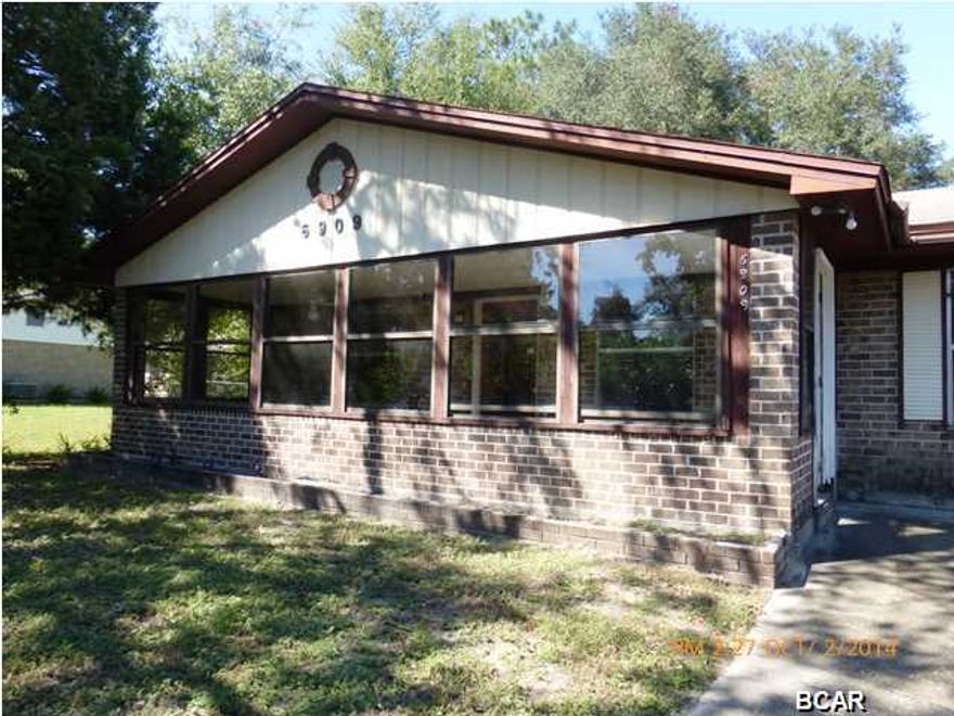 PRICE REDUCTION!!! TAKE ANOTHER LOOK!! Bank owned and priced right! Don't miss out on this diamond in the rough! Centrally located this 3 bedroom 2 bath home with a sunroom/front porch is waiting for you! This home features an oversized living room and family room! Warm and inviting eat in kitchen with a full appliance package and a pantry is a chef's dream! Covered carport and oversized driveway allows for plenty of parking! Call today for your private showing!