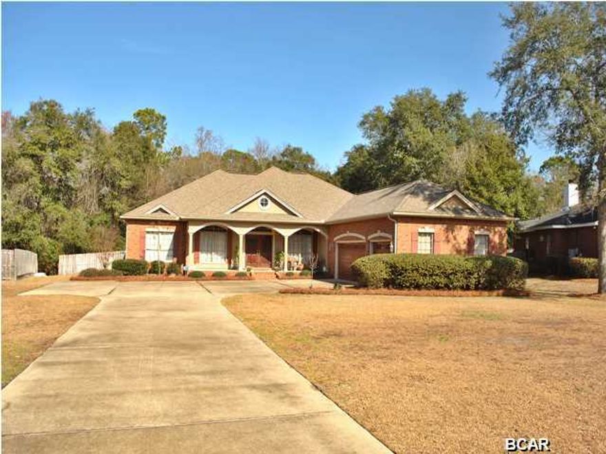 Welcome home to this beautiful 4 bedroom 3,400+ square foot traditional brick home located in desirable Mowat Highlands. The interior offers a floor plan fit for any family with split bedroom plan, open family room with a built in fireplace, large kids playroom, open kitchen with a large island, granite counters, and double ovens. The home office is large and centrally located in the house in case a working parent needs to talk with kids. This 1 acre lot is fully fenced in the back with an in-ground swimming pool that is solar heated making swimming longer during the year. The oversized 3 car garage will house all the cars, toys and yard equipment. This house shows pride of ownership inside and out.