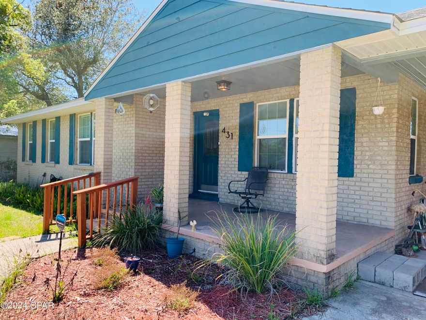 Lovely Cove home on nice size lot in the highly desired Sudduths Cove area.  People in Bay County love the The Cove.  The Cove is right beside Down Town Panama City which offers amenities such as restaurants, theater, night life, shopping and marina.  The neighborhood is not the only thing you will love, you will love this updated charmer of a home.  The home features a living room and a den, three bedrooms, two baths, hardwood floors, updated windows, updated kitchen and baths and newer roof.  The kitchen features granite counter tops, stainless appliances, natural oak cabinets, breakfast bar and server opening to the den which is great for entertaining.  The exterior features a covered front porch, double carport, privacy fence back yard and storage shed.  The Cove is also getting some newly paved roads along with updated water and sewer lines.