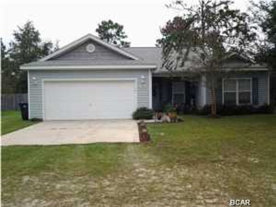 Back on the market, buyers financing fell through and this home is ready to go. Passed VA appraisal with flying colors. Make your appointment today to view this well maintained 3 bedroom 2 bath home in a wonderful country setting. This home has had only one owner and boasts pride in ownership. When you enter the home you will notice the open floor plan with plenty of room for a growing family and split bedroom plan for privacy. The roomy kitchen includes plenty of cabinets for storage, a great Samsung stainless side by side refrigerator with ice maker and a generous sized pantry. Extras for this home include house being pre wired for adding a security system, ceiling fans throughout, custom blinds, energy efficient windows and light bulbs, 9 foot ceilings through out with tray ceilings