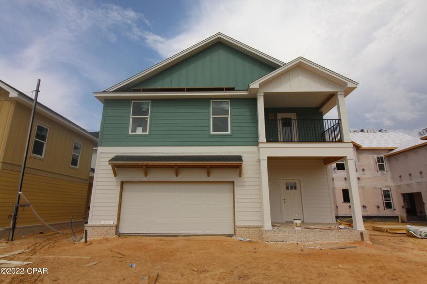 Beautiful 4br, 3.5 ba home in the quaint community of Tapestry Park! Enter through the front door into the open floor plan, The large, open kitchen, with ample counter space, Custom cabinets, Upgraded Lighting, Quartz counter tops, upgraded fixtures & Stainless Steel Appliance package Home has extra living space and bonus room. This home sits on a lot that faces the park. This golf cart friendly community offers wonderful amenities including underground utilities, sidewalks, fabulous clubhouse, community pool, tennis and basketball courts, parks and green spaces, and low HOA fees that include cable, internet, and twice a week trash pick-up. Enjoy sunsets on the front porch of your charming home or take a short golf cart ride down to the beach! It's just that close!!