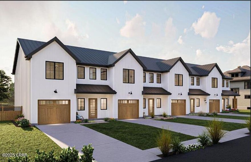 CURRENTLY UNDER CONTRACT, SELLER WILL CONSIDER BACKUP OFFERS
WOW - 2% Seller Concessions! Prime Investment: Newly Constructed Quadplex in High-Demand Panama City Beach Location

Capitalize on a premier investment opportunity with this newly constructed four-unit property, ideally situated in the high-growth North Lagoon area of Panama City Beach. As the only new quadplex currently available, this property offers a significant competitive advantage in the local rental market.

Four Turnkey 2-Story Units with each of the four identical, thoughtfully designed units boasts 1,789 square feet, featuring 3 bedrooms, 2.5 baths, and an attached single-car garage.

Premium Rental Appeal Experiences high-end finishes and modern design throughout. The beautiful floor plan includes a generously sized laundry room, a walk-in pantry, a dedicated dining room, and a spacious kitchen with an island, all adorned with quartz countertops and champagne bronze fixtures. Gold electrical fixtures enhance every room. The first floor also features a convenient half bath for guests and an expansive living room. Upstairs, all bedrooms continue the theme of elegant gold finishes. Bathrooms are a luxurious retreat, showcasing gold and white tile, champagne bronze finishes, and quartz countertops on every vanity. This build also offers desirable lagoon views, to attract quality, long-term or short-term tenants and command top-market rent.

Low Maintenance, No HOA, one year builder warranty with this brand-new construction ensures minimal capital expenditures and repairs for years to come, further benefiting from the absence of an HOA.

Strategically Located being situated within an established subdivision at the east end of Panama City Beach, the property is just moments from the beach and a public boat ramp, guaranteeing strong and consistent tenant demand.

Flexible Financing Available qualifying for both VA and Conventional loans, this property offers diverse strategies for acquisition and owner-occupancy.

This is a rare opportunity to acquire a high-yield, low-maintenance asset, meticulously designed for maximum cash flow and long-term appreciation in one of Florida's most robust markets.