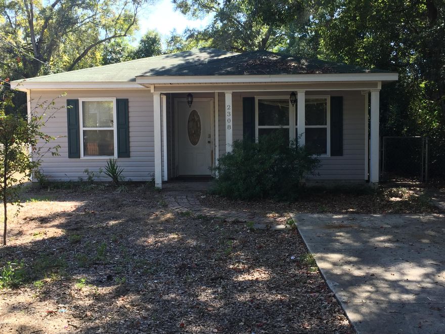 4BR/2BA home.  Master bedroom/bath separate from additional 3 bedrooms/bath.  Kitchen/dining area is spacious with a door that exits to the back yard that is fenced.  Great first-time homebuyer or investment property.  With some TLC, rehab, and elbow grease, this could be a nice little home.  May qualify for 203K/rehab loan.  (All measurements approx; please verify if important.)