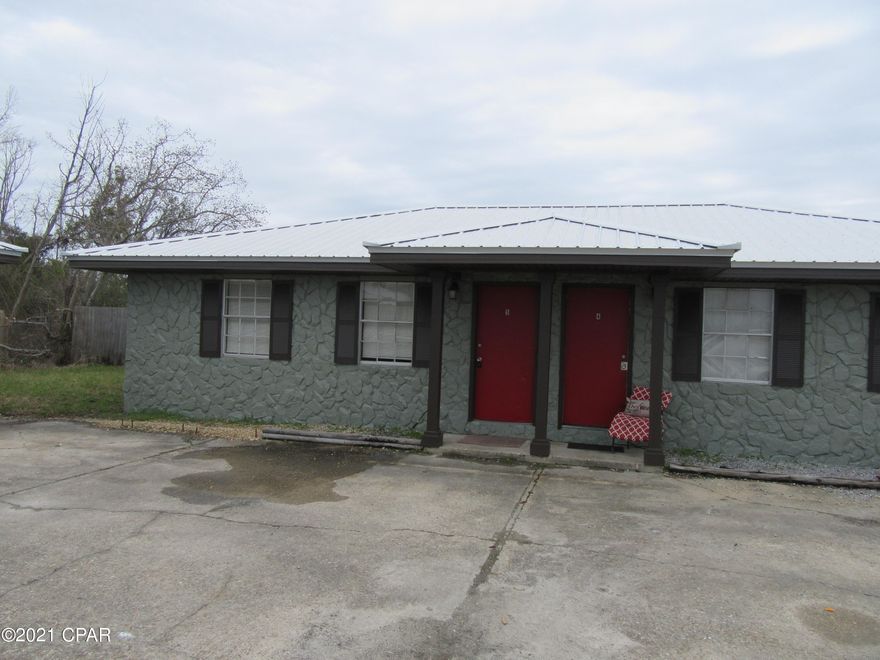 Newly renovated 2 bedroom 1 bath with LTV and tile floors throughout. Central heat and air, off street parking, convenient to dining and shopping in Lynn Haven. All property sizes and ages are approximate, please measure and/or verify if important.

School assignments are subject to change, please check with Bay County for most accurate information.

Deposit is the same as the rent. Pets NOT Allowed!