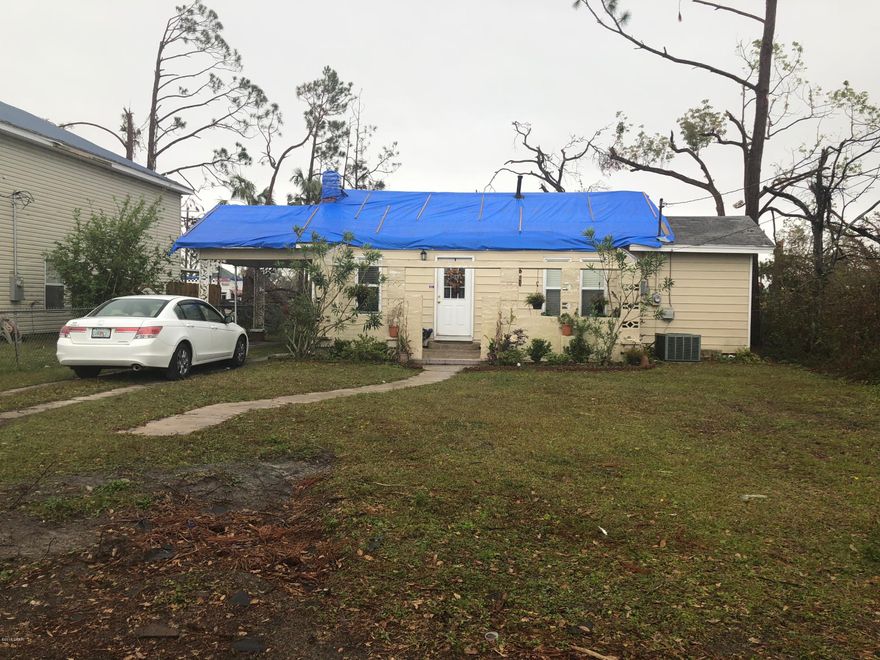 House is being SOLD AS IS, there has been damage from Hurricane Michael.  All ages, sizes including sq. ft.  are approx.measure if important.