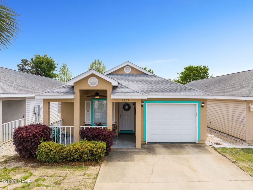 FULLY FURNISHED, TURN KEY RENTAL!  Check out this charming 3-bedroom, 2-bathroom home located in the coveted community of Palm Cove in Panama City Beach, Florida. This home is strategically positioned to offer convenience with its proximity to shopping, dining, and the world-renowned beautiful beaches of the Gulf Coast. Perfect for those looking to enjoy the coastal lifestyle. Proximity to shopping, dining, and entertainment venues including Pier Park, a premier shopping and entertainment destination, all within a few minutes' walk or bike ride. The home comes fully furnished, making it turnkey and ready for you're winter getaway. This 3-bedroom, 2-bathroom home in Palm Cove is the epitome of coastal living, offering a perfect blend of comfort and convenience. This home is sure to exceed your expectations. Don't miss out on this opportunity to enjoy a piece of paradise in Panama City Beach, Florida!