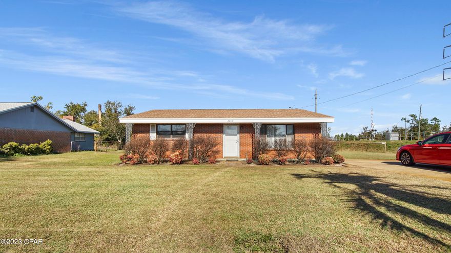 Charming three-bedroom, one-bath home on a spacious lot. This all-brick residence boasts a new roof installed in 2018, freshly painted interiors, and a brand-new refrigerator. Enjoy the outdoors with a well-maintained sprinkler system spanning 10 zones, sourced from a well. Relish the large enclosed patio, perfect for entertaining or unwinding in a serene setting. A perfect blend of comfort and functionality awaits in this delightful property.